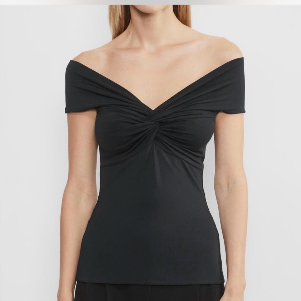 Aritzia Contour Off the Shoulder Top Twist Size XS